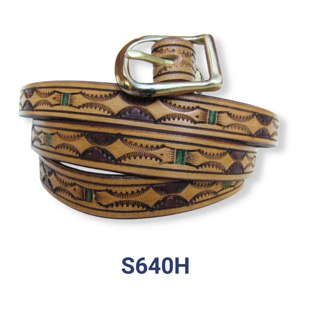 Handmade Leather Belts for Men & Women 1"
