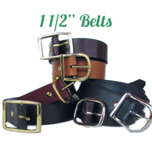 Genuine Leather Belts 1 1/2" wide