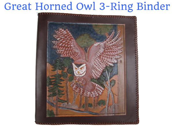 Three Ring Leather Binders - Image 8